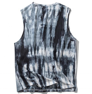 Débardeur de sport de gymnastique Stringer personnalisé pour hommes concevez votre propre coton uni musculation grande taille tricoté décontracté - Product Image 2