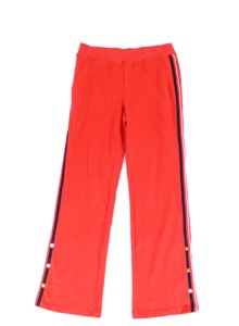 Femmes été taille moyenne plat avant entraînement survêtement pantalon dentelle fermeture à glissière cordon fermeture poche arrière hiver échauffement 100% - Product Image 2