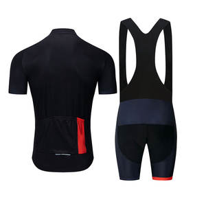 Traje de ciclismo personalizado por sublimación para hombre, conjunto de uniforme de Ciclismo de alta calidad, OEM, venta al por mayor - Product Image 4