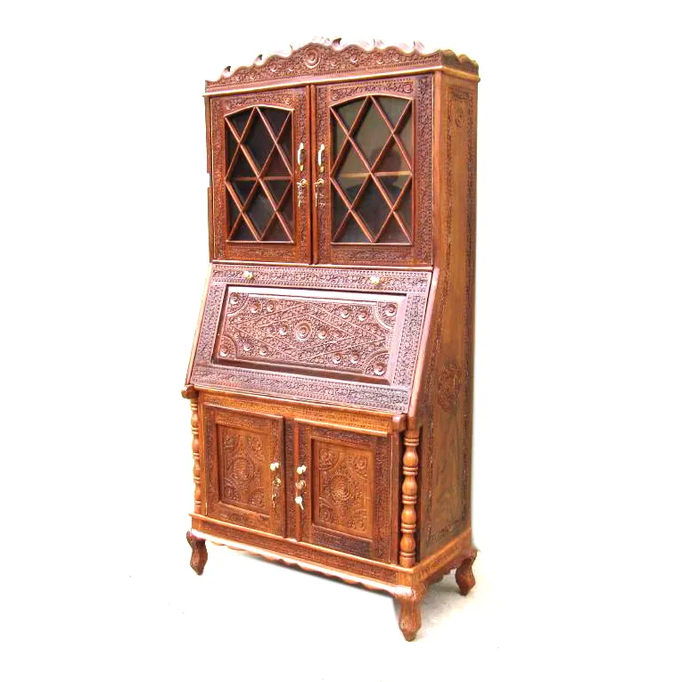 Antique look Wooden cabinet Living room furniture wooden Cabinets Buffet Display closet cabinet wooden for decor