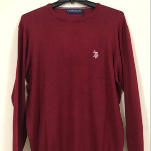 เสื้อสเวตเตอร์แขนยาวคอกลมผ้าวิสโคสลำลองสำหรับผู้ชาย แบรนด์แท้ ของแท้จากโรงงาน  สินค้าส่วนเกินจากบังกลาเทศ เหมาะสำหรับฤดูหนาว - Product Image 1