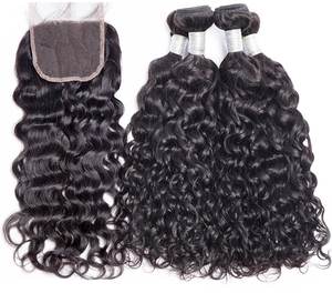 Extensions de cheveux bouclés bruts du Vietnam, tissage naturel, livraison gratuite - Product Image 1