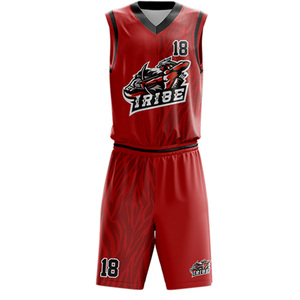 Uniforme de baloncesto para hombre, Material 100% poliéster, venta al por mayor - Product Image 2