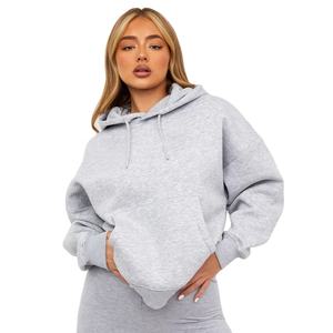 Sweat-shirt à capuche unisexe en molleton 100 % fibre de bambou, personnalisable avec impression frontale, style streetwear, respirant et durable, vente en gros - Product Image 2