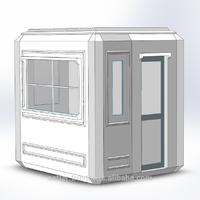 SAFTER MARINE Nouveau Modèle K2227 Cabine Extérieure 220x270x240 Blanc Design Minimaliste Écologique Solution Complète Panneaux en Fibre de Verre