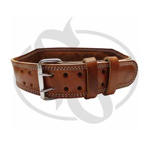 Professional Training Customized Genuine Leather <b>Weight</b> Weightlifting Power-lifting <b>Belt</b> - Product Image 2