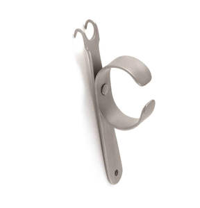 Milner-Retractor Nasal de instrumentos de cirugía plástica, 2 clavijas afiladas, anillo giratorio de acero inoxidable, certificado CE, 9cm, ISO, DHL, PK, 3 años - Product Image 2