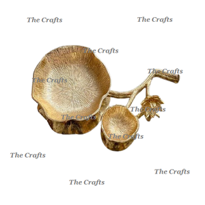 Tazón de aluminio para servir frutos secos para uso en hoteles y restaurantes, decoración de mesa, tazón decorativo al mejor precio. - Product Image 1