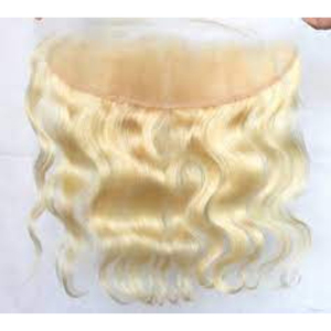 HAMDAAN IMPEX 36 Inches Blonde for Lace Frontal Hair Extensions Raw Indian Remy Hair Bundle with Tape in From India - Product Image 1