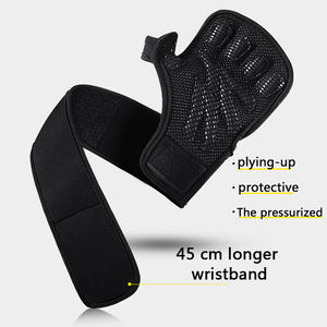 Gants de sport pour femmes de bonne qualité, logo personnalisé disponible, doux, respirants, antidérapants, épais, pour l'entraînement, la remise en forme, la musculation - Product Image 3