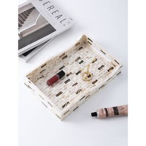 Plateaux de service à thé de luxe, vaisselle exquise, incrustation de mère de perle, plateaux de service à thé du vietnam - Product Image 3