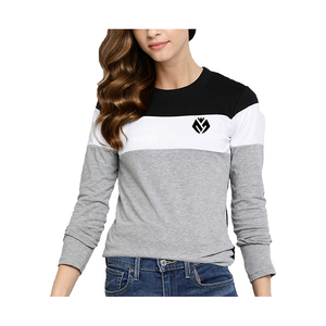 เสื้อสเวตเชิ้ตของผู้หญิงคอลูกเรือแบบสวมหัวตัวยาวผ้าฝ้าย100% ออกแบบได้ตามต้องการสำหรับฤดูหนาว - Product Image 3
