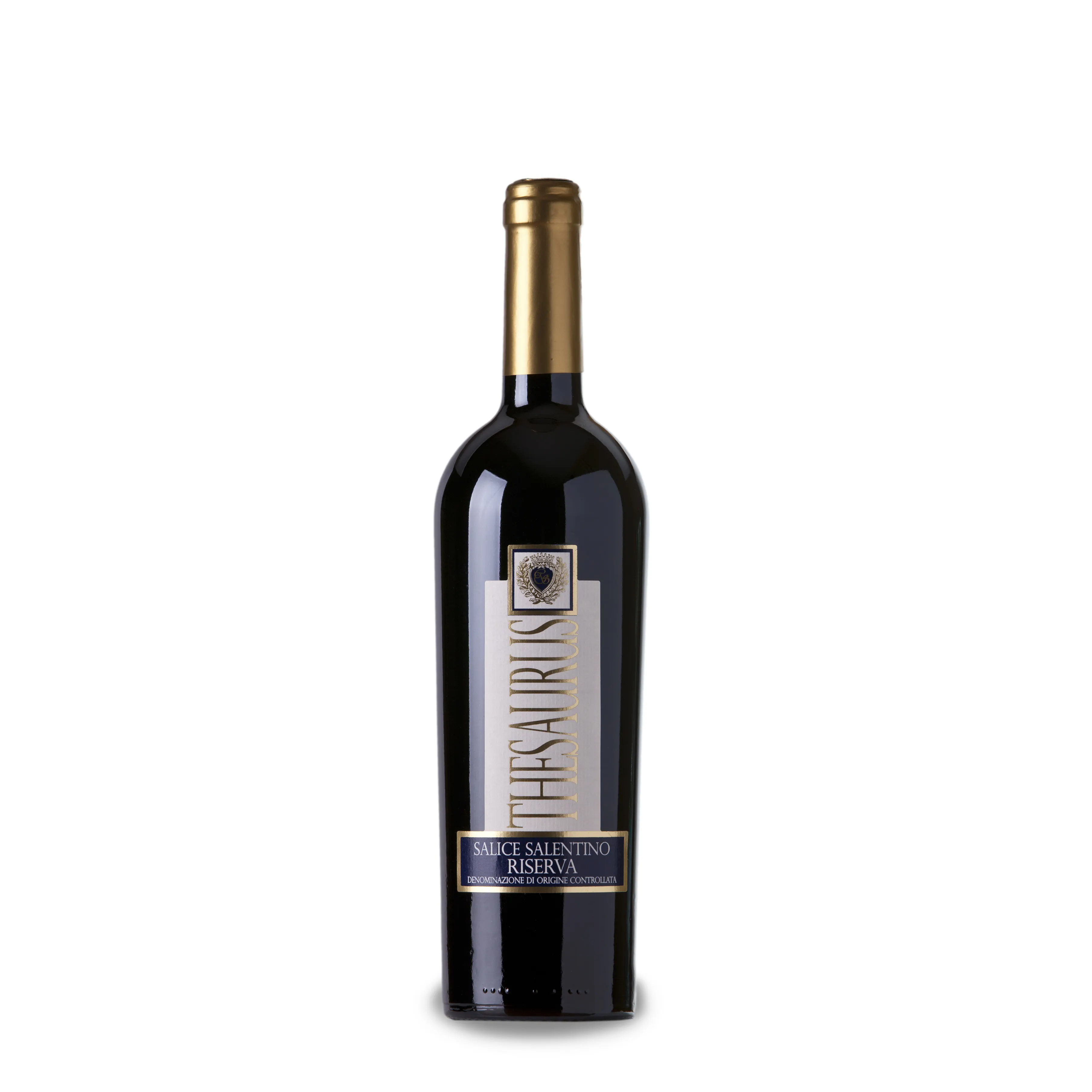 Premium Red Wine Made In Italy Salice Salentino Riserva DOC Thesaurus 750 ml