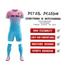 Seragam Tim Sepak Bola Sublimasi Kering Berkualitas Tinggi Terlaris, Desain Khusus V-neck untuk Wanita, Pakaian Olahraga dengan Pilihan Logo & Warna Kustom