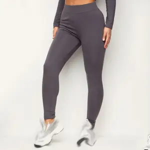 2022 Leggings da donna a vita alta di colore lucido più venduti con Leggings a vita alta