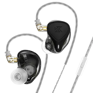 KZ ZEX Pro静电 & 动态平衡Armatur混合耳机HiFi有线耳塞专业舞台耳机