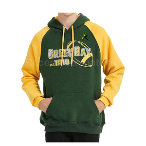 Hoodie d'hiver brodé en usine, best-seller pour hommes - Personnalisable en polyester/coton, polaire, séchage rapide, respirant, écologique - Product Image 1