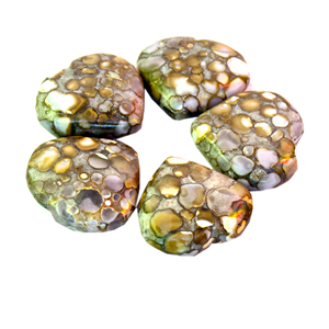 กลุ่มหินแจสเพอร์พองหัวใจอัญมณีที่สวยงามพร้อมแกะสลักสไตล์มาสคอตคริสตัลธรรมชาติคุณภาพสูง - Product Image 2