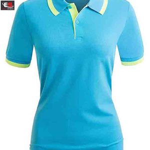 Camisetas de polo 100% algodón personalizadas para mujer Camisetas de manga corta para una comodidad elegante - Product Image 5