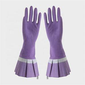 Gants longs à manches longues, 2 pièces, pour le lavage de la vaisselle, pour femmes - Product Image 5