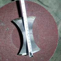 Hache de combat double lame style Viking MDM AXES KNIVES, tête en acier haute teneur en carbone HC 5160, HRC56-58, lame de coupe de 5 pouces, 6 pouces