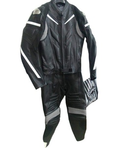 Custom Made Motorbike Cowhide <b>Biking</b> Racing Sport Leather Suit Pure Genuine - Product Image 1