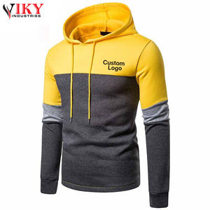 Pull à capuche uni surdimensionné avec Logo personnalisé pour homme, sweat-shirt Slim de musculation, de Fitness - Product Image 2