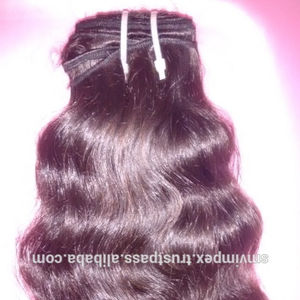 Bonne rétroaction Remy tissage de cheveux bruts.100 % vierges indiennes non transformées vente chaude bon produit tissage de cheveux Remy de l'Inde. - Product Image 1