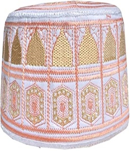 Gorros de oración musulmanes con diseño personalizado, venta al por mayor - Product Image 2