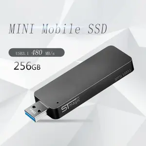 USB 3.1 M.2 NGFF SSD移动硬盘盒适配卡外部外壳的M2 SATA SSD USB 3.1 2230/2242/2260/2280