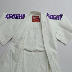 Noir uni BJJ Gi, Jiu Jitsu Gi pour adultes, 100% coton pré-rétréci coton tissu pakistan BJJ kimono usine - Product Image 4