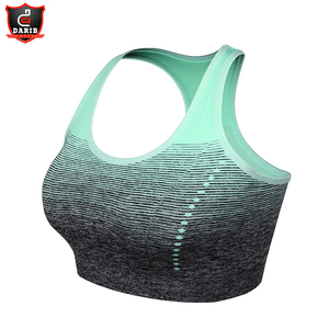 Sujetador deportivo para gimnasio, ropa deportiva para Yoga, sublimada, con logotipo personalizado - Product Image 5