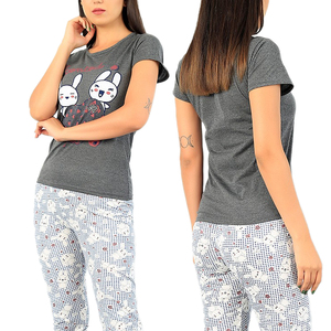 New arrived summer personalized casual Loose washed streetwear soft graphic print breathable women t-shirts - Product Image 5