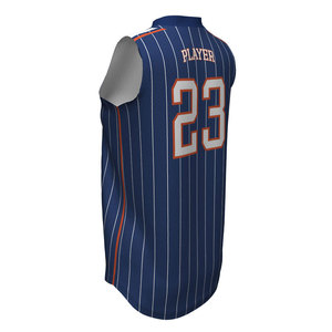 Envío rápido OEM, uniforme de baloncesto personalizado de poliéster para EE. UU., conjunto 100% cosido, camiseta de baloncesto reversible de alta calidad. - Product Image 2