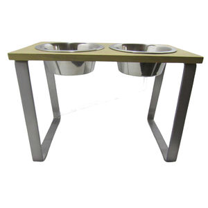 Bol pour chien en acier inoxydable 100%, avec support en fer, design Unique, personnalisé, vente en gros depuis l'usine - Product Image 4