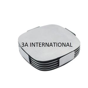 Dessous de verre en acier inoxydable pour la maison et les hôtels, décoration de Table, ustensiles de cuisine, Design fait à la main, dessous de verre en métal - Product Image 1