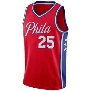 Camiseta de Baloncesto para Hombre de Alta Calidad, Nuevo Estilo, Impresión por Transferencia Térmica, Transpirable, de Secado Rápido, Personalizable con Nombre de Equipo, Uniforme Deportivo - Product Image 1