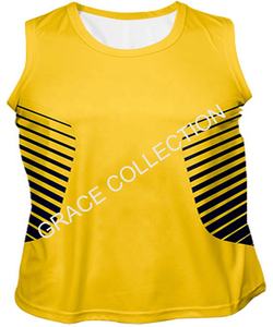 Custom <b>Design</b> Quick Dry Sublimated Sports Singlet - Product Image 4