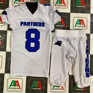 Uniforme de fútbol americano por sublimación personalizada Reversible 2023, aparejos transpirables, Sarga de talla grande, todos los colores, diseños, tamaño acolchado - Product Image 2