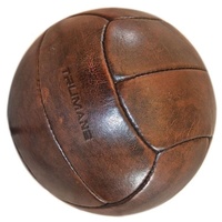Meilleure qualité pakistanais fait à la main en cuir véritable Style Vintage Football ancienne mode Antique fabriqué à la main ballon de Football