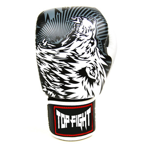 Venta al por mayor Guantes de Boxeo Ganador Barato Logotipo Personalizado Pro Profesional de Cuero Unisex Guantes con logotipo personalizado - Product Image 2