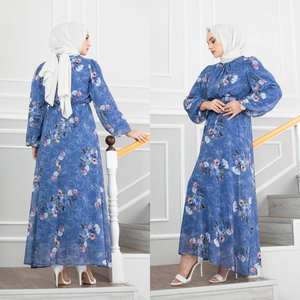 Nouvelle saison femmes vêtements islamiques Abaya caftan tunique Kimono dubaï arabe musulman islamique mode turc qualité robes modestes - Product Image 4