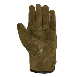 Gants de soudage pour hommes en cuir véritable fendu en cuir de vachette couleurs personnalisées gant en cuir véritable PU unisexe - Product Image 2