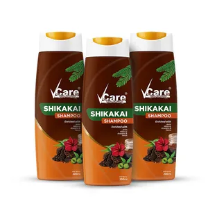 VCARE SHIKKAKAI洗发水-控制头皮屑和头发，散装护发洗发水供应商印度。