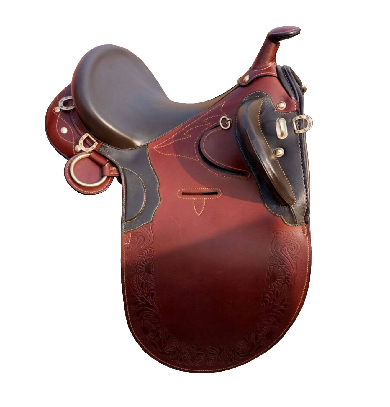 สีน้ำตาล