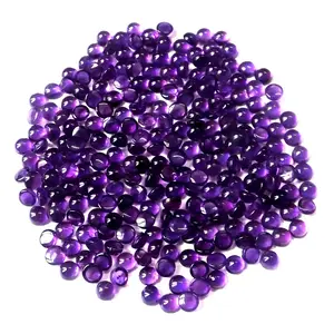 Amethyst Supplier From India Wholesale Bulk Cheap Manufacturing Price High Quality Top Grade Cabochon Gemstone Stone
