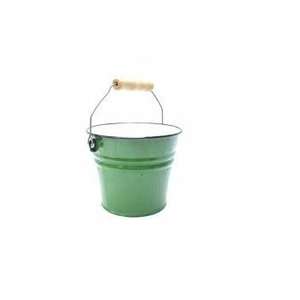 WHITE STYLISH BEST QUALITY ENAMEL ICE BUCKET GALVANIZED BUCKET HOME DECORATIVE BUCKET - Product Image 4