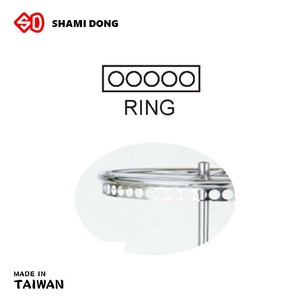 DR-308-Soporte de exhibición circular portátil para dormitorio, Perchero de tela - Product Image 3