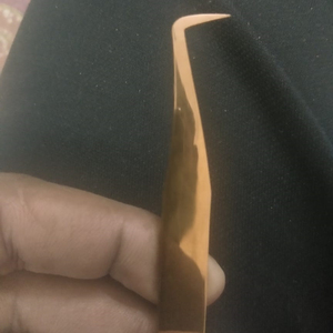 แหนบต่อขนตา Obexa Professional 90 องศา ปลายโค้ง สแตนเลส สีโรสโกลด์ รับทำโลโก้ - Product Image 1