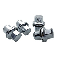RRD500510 Écrou de roue en argent pour pièces de roue de véhicule à filetage Range Rover M14x1.5